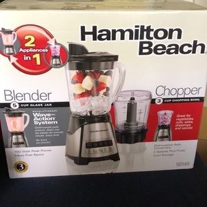Hamilton Beach Blender and Chopper -  NIB